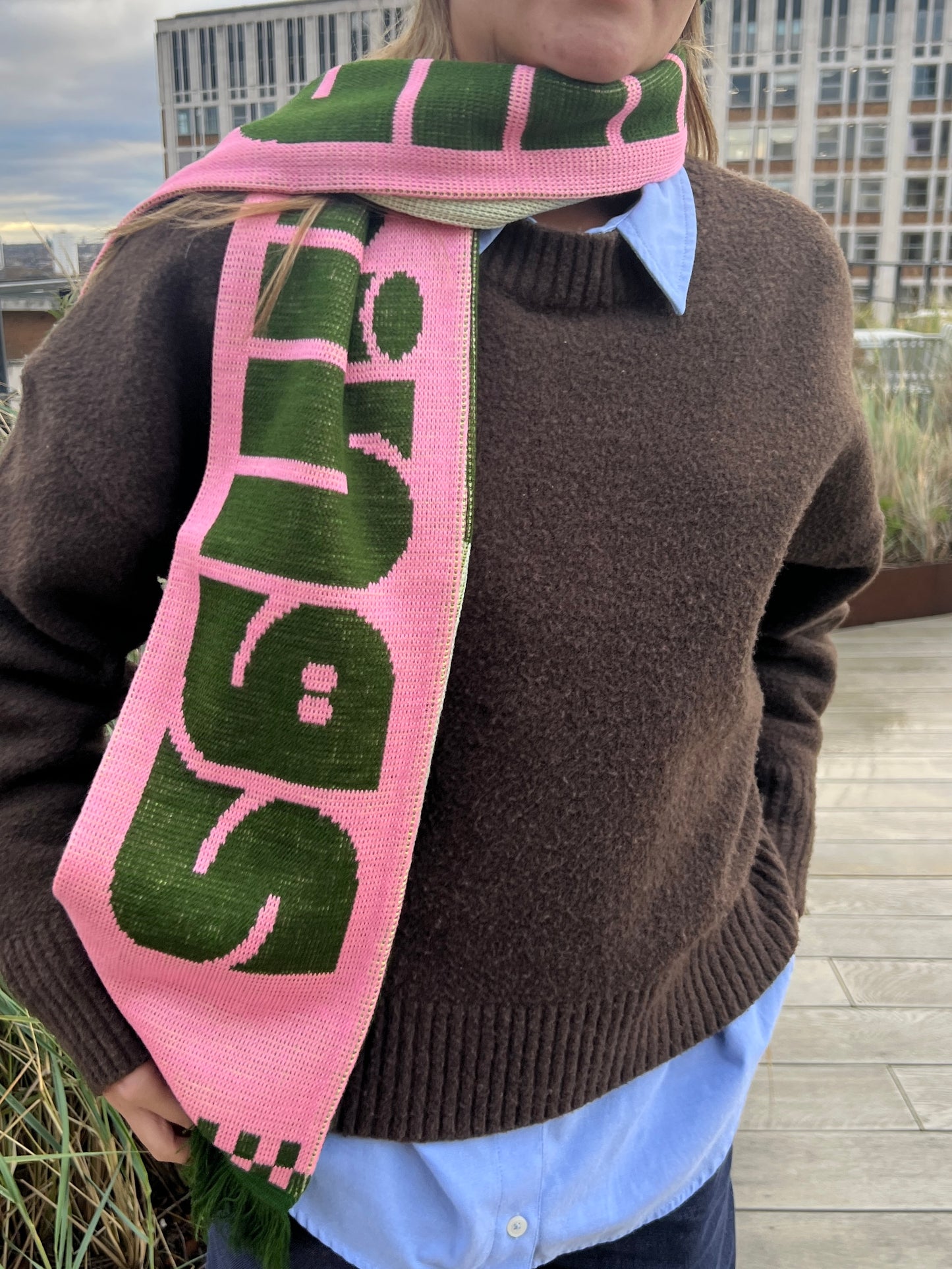 Living Things Football Scarf