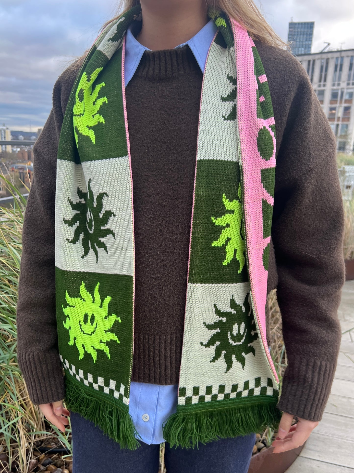 Living Things Football Scarf